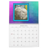 CALENDRIER BUNIES RÉELLES 2026 (Mar 2026)