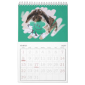Calendrier Bunny de 12 mois (Mar 2026)