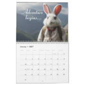 Calendrier Bunny The Adventure Rabbit 2024 (Jan 2027)