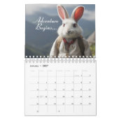 Calendrier Bunny The Adventure Rabbit 2024 (Jan 2027)