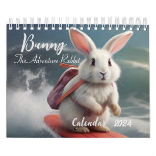 Calendrier Bunny The Adventure Rabbit 2024