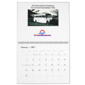Calendrier Bus Vintages Kirklands (Feb 2027)