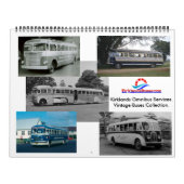 Calendrier Bus Vintages Kirklands (Protection)
