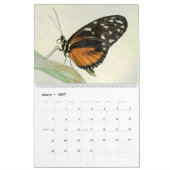 Calendrier Butterflies (Mar 2027)