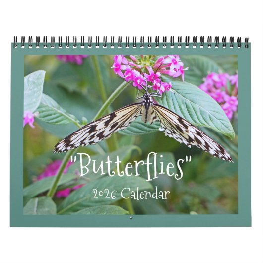 CALENDRIER "BUTTERFLIES" 2026 (Protection)