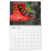 Calendrier Butterfly Calendar (Feb 2027)