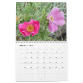 Calendrier C12 Fleurs sauvages des Prairies de l'Alberta (Feb 2026)