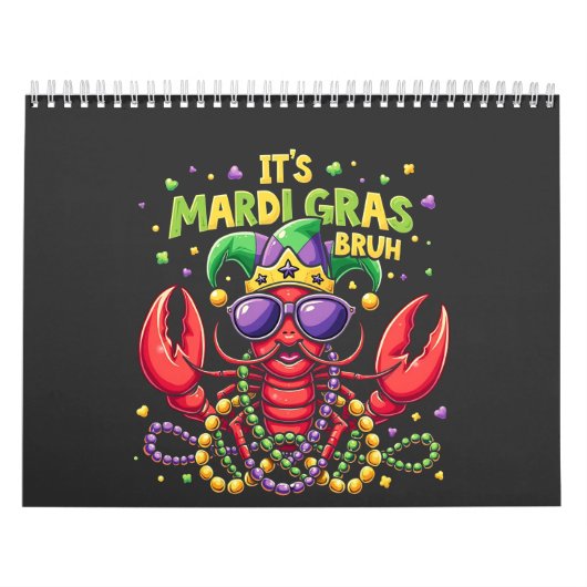 Calendrier C’est Mardi Gras Bruh Funny Shrimp New Orleans (Protection)