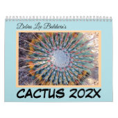 Calendrier Cactus 202X par Debra Lee Baldwin (Protection)