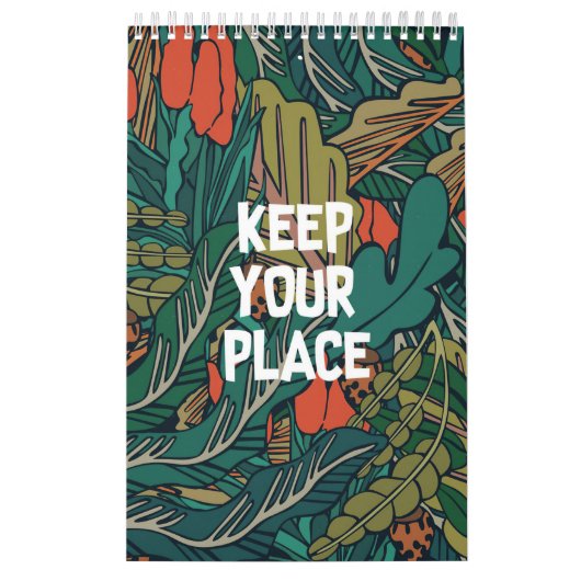 Calendrier Cactus Gardez Votre Place (Protection)