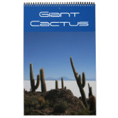 Calendrier cactus géant bolivie (Protection)