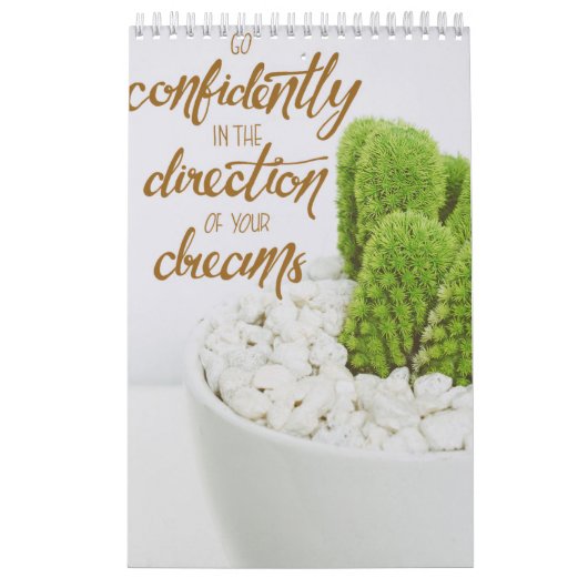 Calendrier Cactus Go Confidentiellement (Protection)