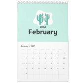 Calendrier Cactus Paradise 2024 (Feb 2027)