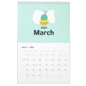 Calendrier Cactus Paradise 2024 (Mar 2026)