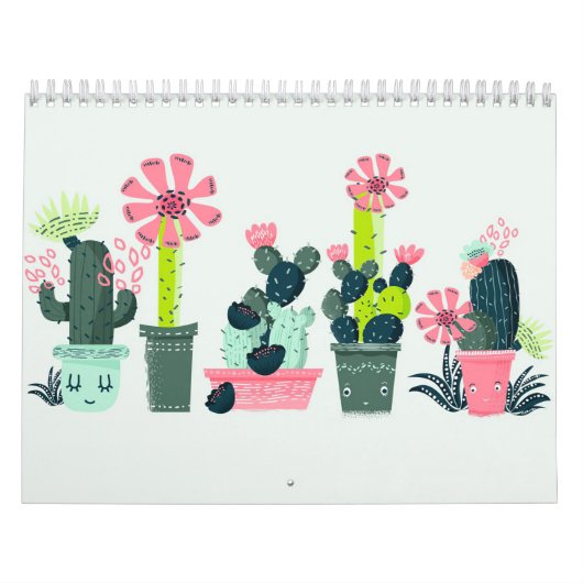 Calendrier Cactus Vert (Protection)