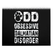 Calendrier Cadeau dalmate | Trouble dalmate Obsessif (Protection)