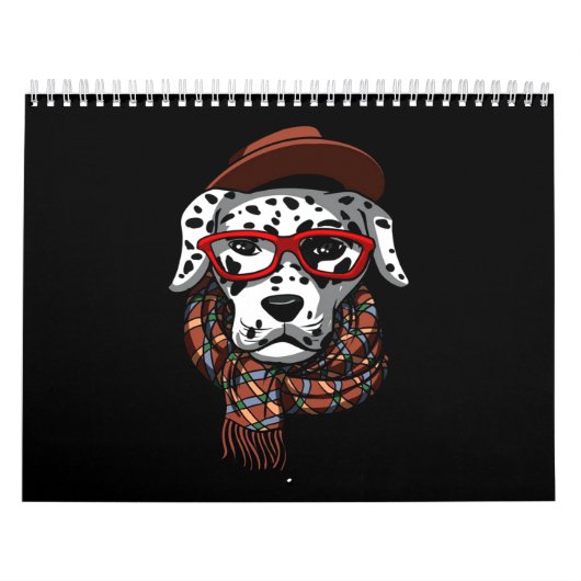 Calendrier Cadeau Dalmatien| Cool dalmate (Protection)