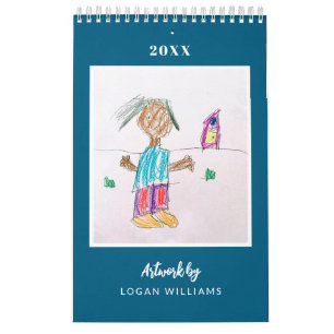 Calendrier Cadeau de Noël personnalisé pour enfants