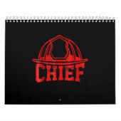 Calendrier Cadeau de pompier| Cadeaux de pompiers en chef (Protection)