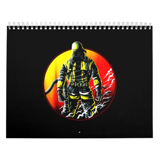 Calendrier Cadeau de pompier| L'Homme Pompier (Protection)