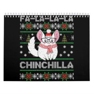 Calendrier Cadeau moche de Noël Chinchilla pour Chinchilla L
