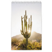 Calendrier Cadeau photo du désert avec Cactus (Protection)