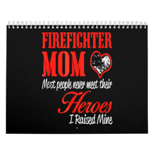 Calendrier Cadeau pompier Cadeaux de maman pompier