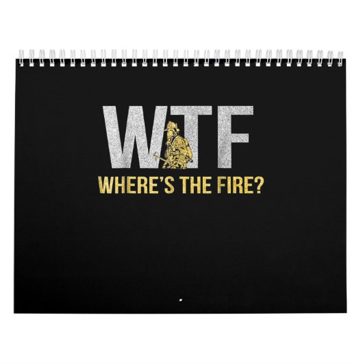 Calendrier Cadeau pompier | WTF Où est le pompier (Protection)