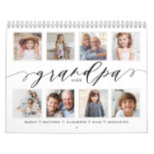 Calendrier Cadeau pour grand-père | Petits-enfants Photos de (Protection)