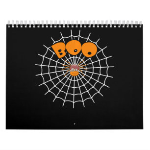 Calendrier Cadeau Spider Drôle Boo Spider Web Halloween