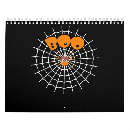 Calendrier Cadeau Spider | Drôle Boo Spider Web Halloween (Protection)