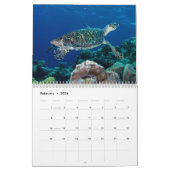 Calendrier Cadeau tropical de mer de corail de la Grande (Feb 2026)
