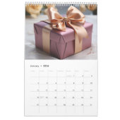 Calendrier Cadeaux élégants 2025 (Jan 2026)