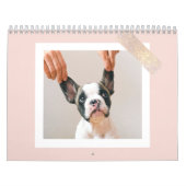 Calendrier Cadre rose Pastel moderne | Photo personnelle de c (Protection)