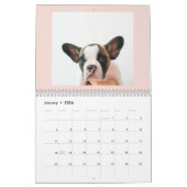Calendrier Cadre rose Pastel moderne | Photo personnelle de c (Jan 2026)