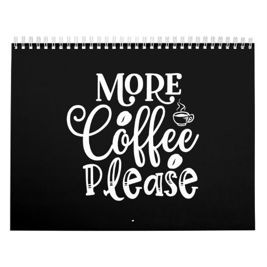 Calendrier café non s'il vous plaît (Protection)