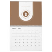 Calendrier Café professionnel moderne (Jan 2026)