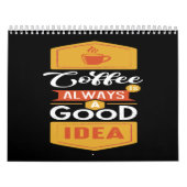 Calendrier café toujours bonne idée (Protection)