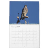 Calendrier calandaire des oiseaux d'Amérique du No (Feb 2027)