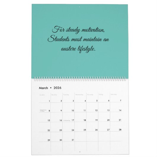 Calendrier Calander 2024 Citations de Bhagawad Gita (Mar 2026)