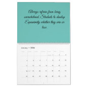 Calendrier Calander 2024 Citations de Bhagawad Gita (Jan 2026)