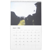 Calendrier Calandre de peintures aléatoires de Jeanine Leclai (Mar 2026)