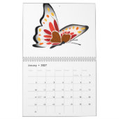 Calendrier Calandre toute l'année (Jan 2027)