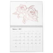 Calendrier Calandre toute l'année (Feb 2027)