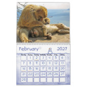 Calendrier Calandres 20 d'animal (Feb 2027)