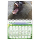 Calendrier Calandres 20 d'animal (Mar 2027)