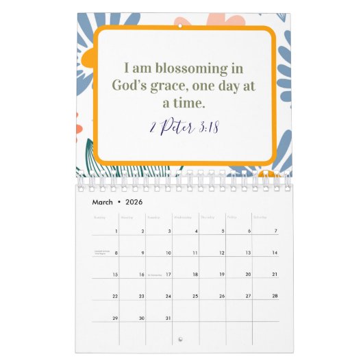 Calendrier Calendar (Mar 2026)