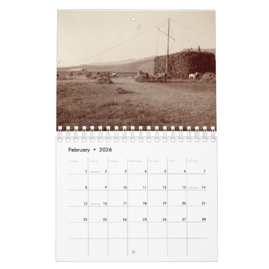 Calendrier Calendar (Feb 2026)