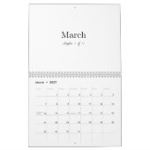 Calendrier Calendar (Mar 2027)