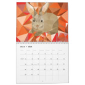 Calendrier Calendar 2026 - Animals (Mar 2026)
